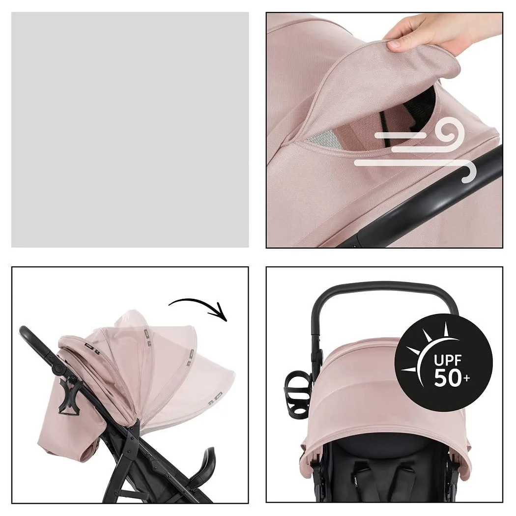 Hauck Rapid 4D Dusty Rose Stroller