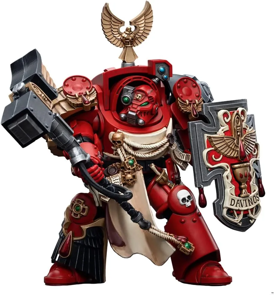 HiPlay JoyToy 40K Blood Angels Assault Terminators Brother Davinos 1:18 Scale Collectible Action Figure