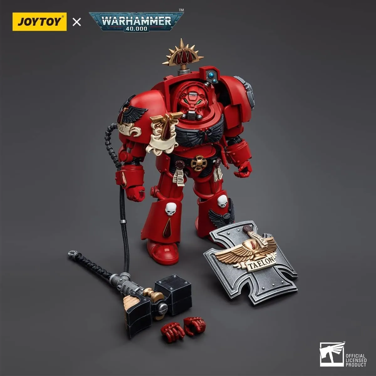 HiPlay JoyToy 40K Blood Angels Assault Terminators Brother Taelon 1:18 Scale Collectible Action Figure