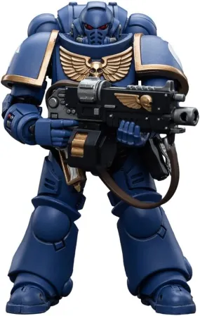 HiPlay JoyToy  Warhammer 40K Officially Licensed 1/18 Scale Science Fiction Action Figures Full Set Series Ultramarines Intercessors