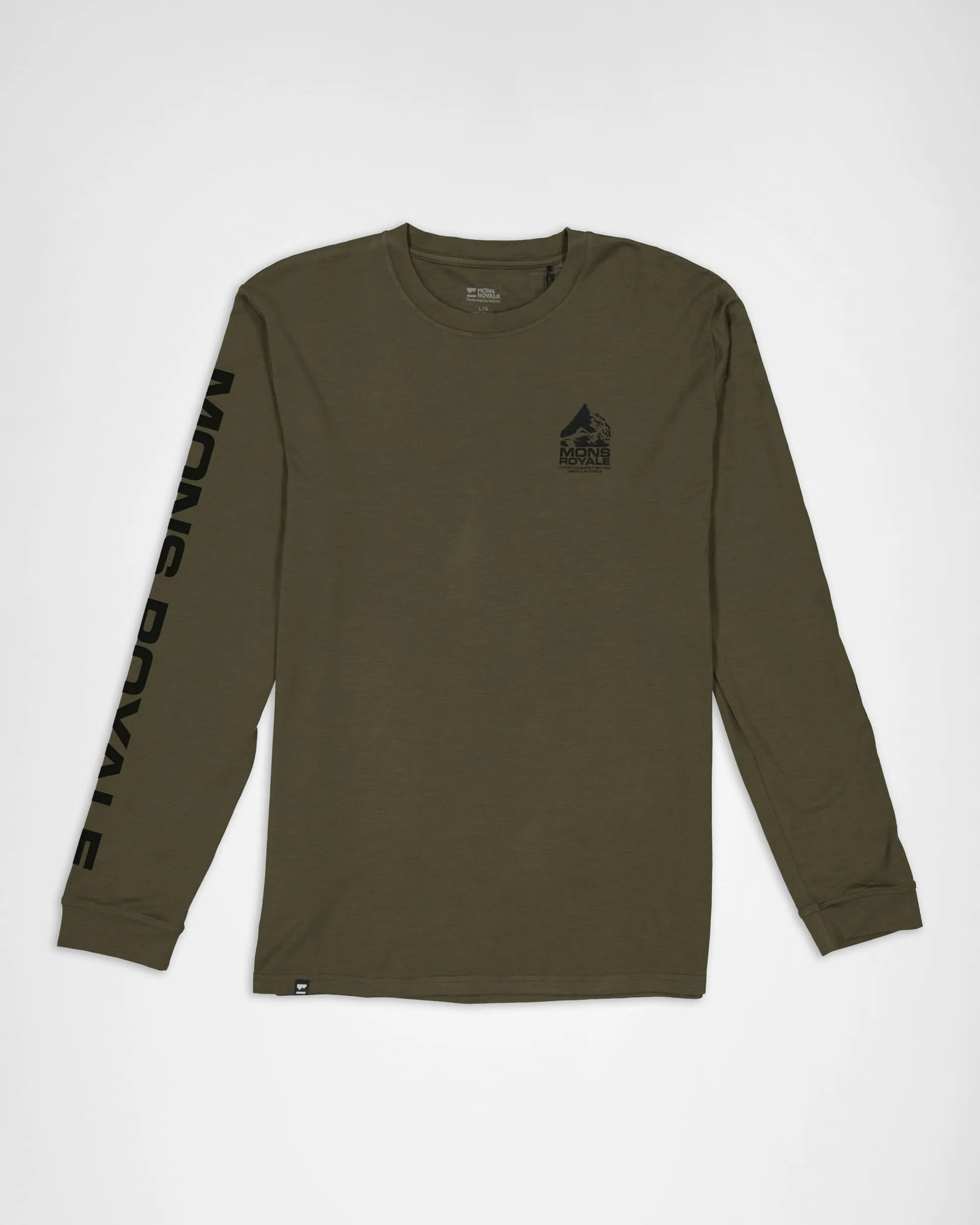 Icon Merino Classic Long Sleeve - Dark Olive