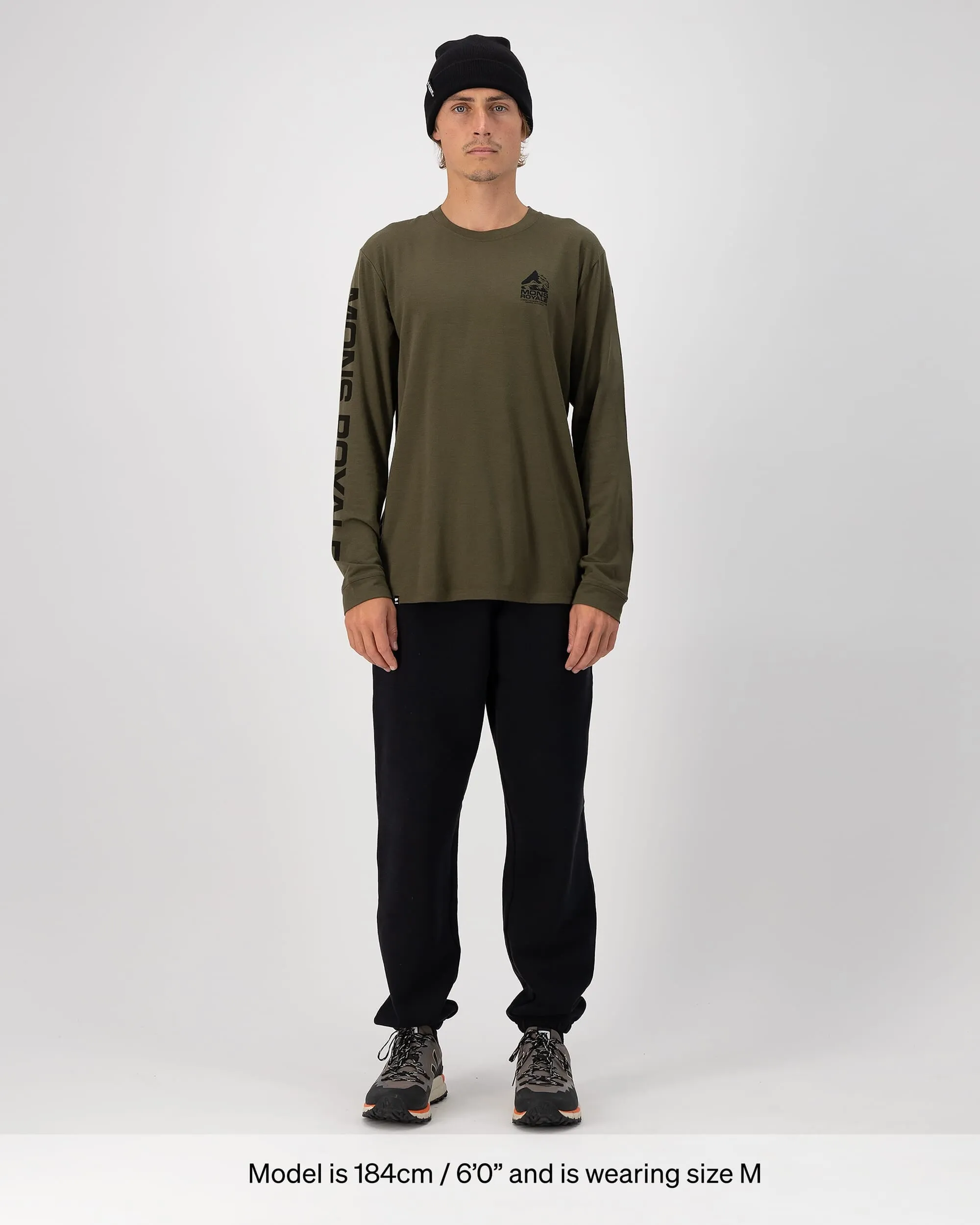 Icon Merino Classic Long Sleeve - Dark Olive