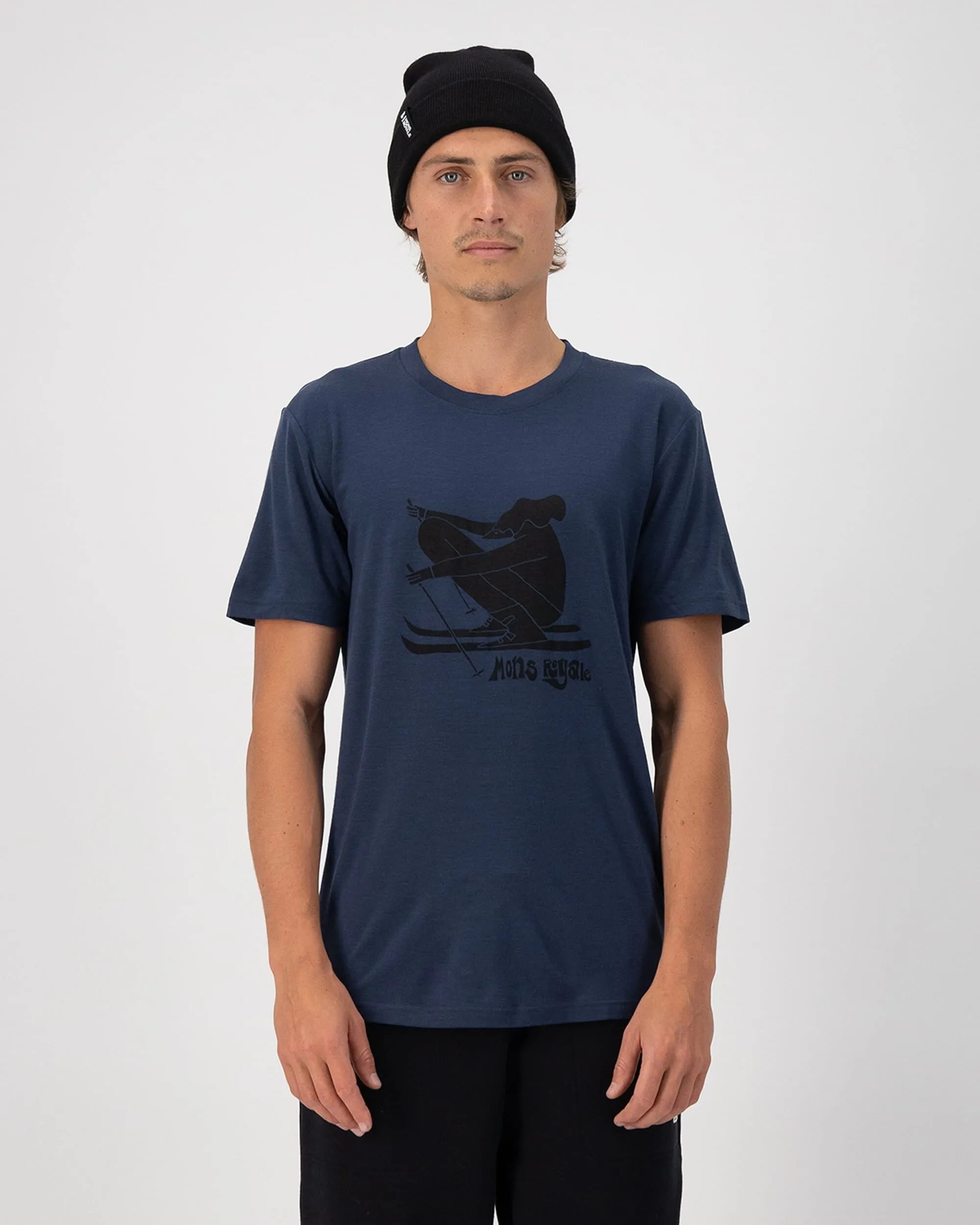 Icon Merino Classic T-Shirt - Midnight