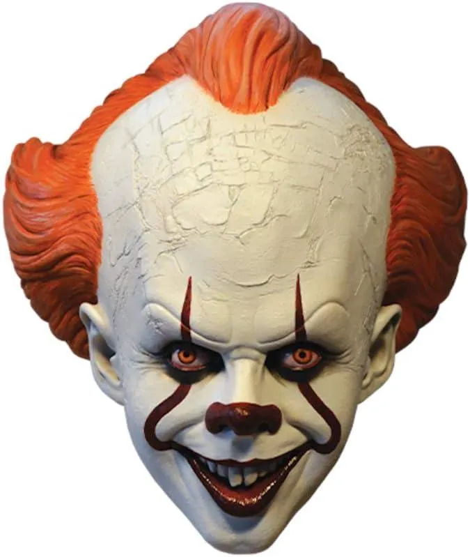 IT 2017 Pennywise Mask Deluxe Edition - Halloween Party Costume Mask