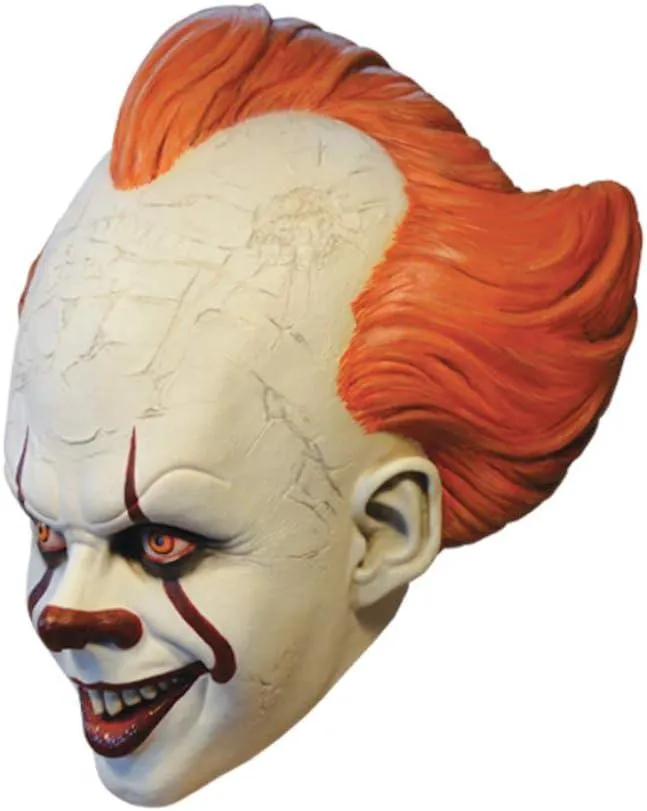 IT 2017 Pennywise Mask Deluxe Edition - Halloween Party Costume Mask