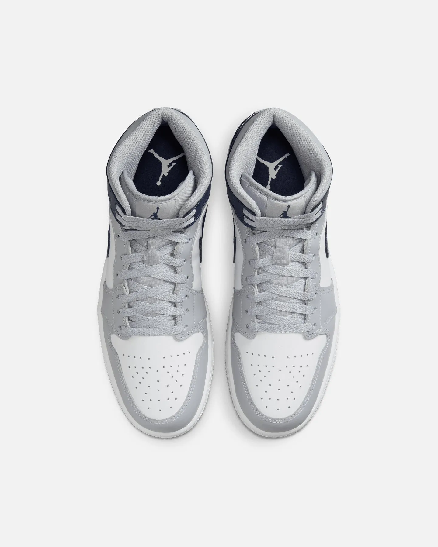 Jordan Air Jordan 1 Mid "Georgetown" White/Midnight Navy