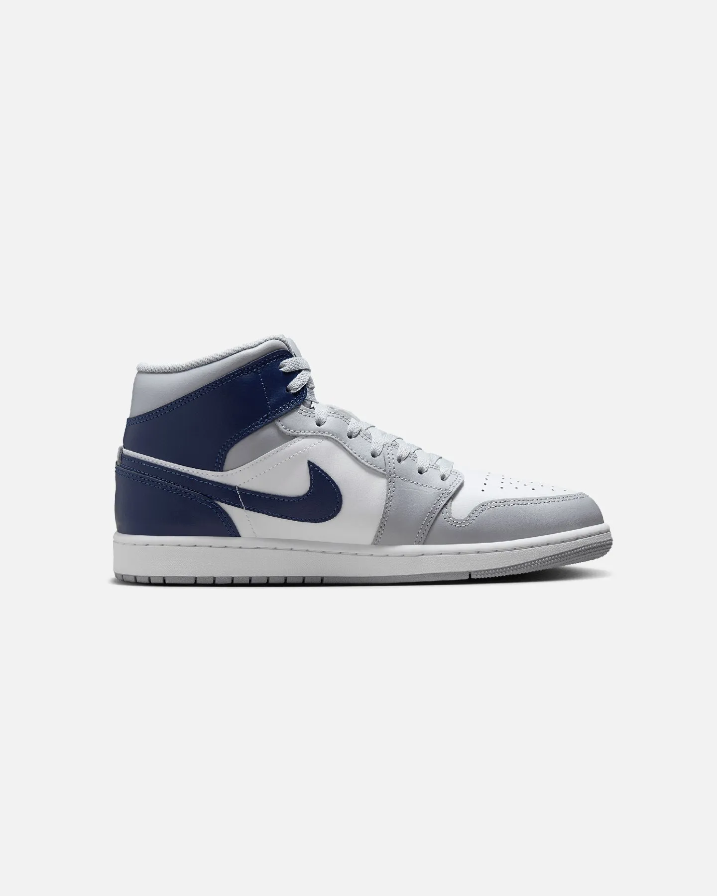 Jordan Air Jordan 1 Mid "Georgetown" White/Midnight Navy