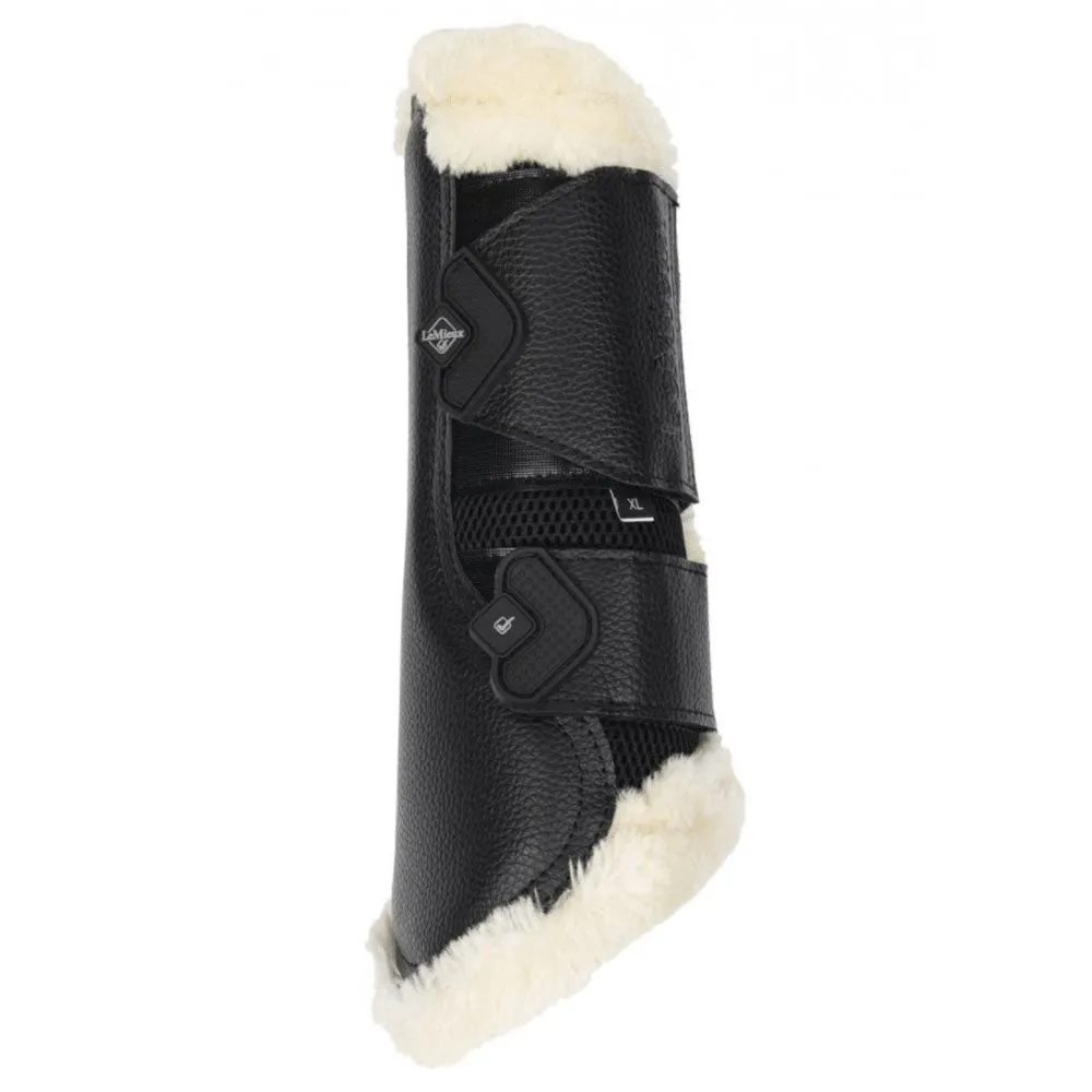 LeMieux Fleece Edged Mesh Brushing Boots