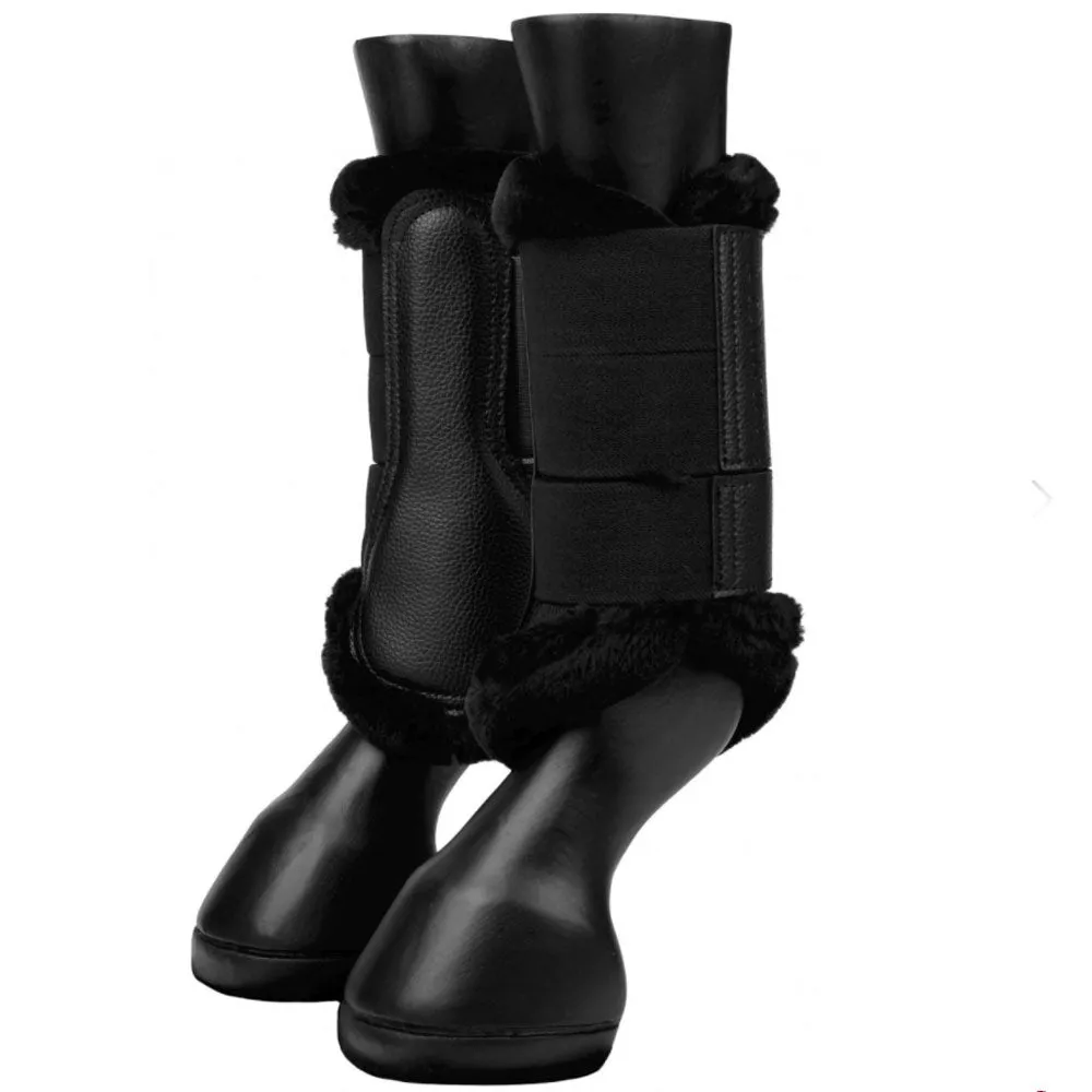 LeMieux Fleece Edged Mesh Brushing Boots