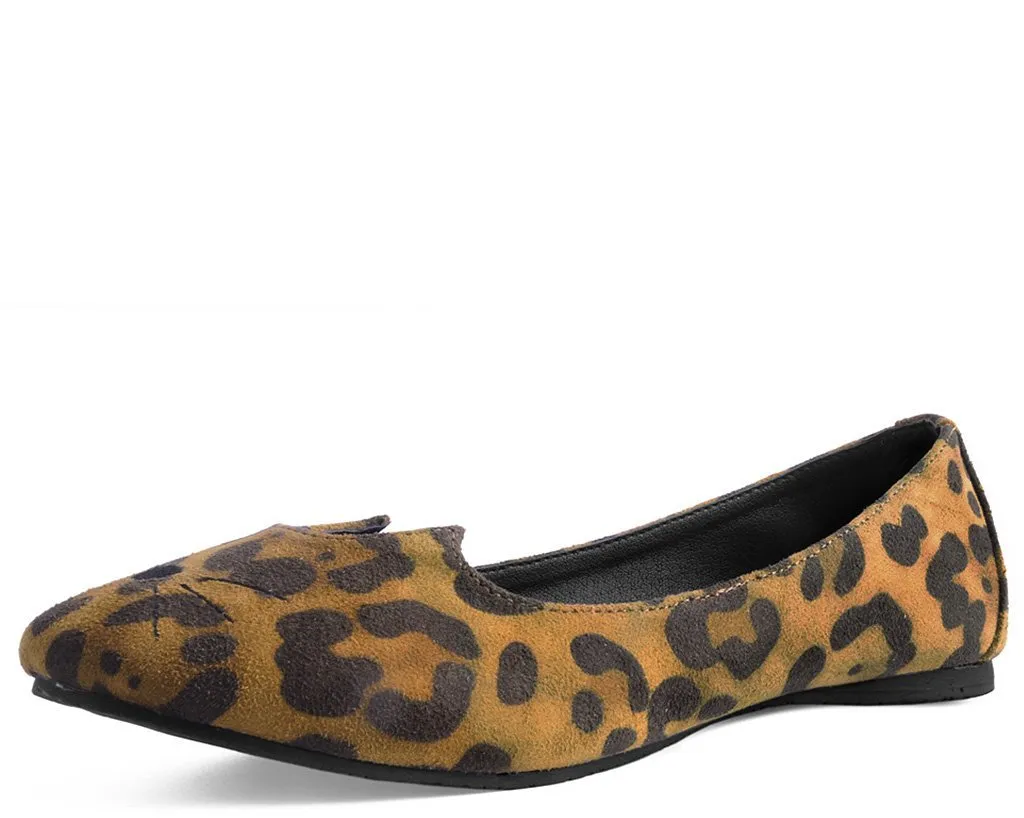 Leopard Sophistakitty Flat *ALL ITEMS FINAL SALE/NON-RETURNABLE*