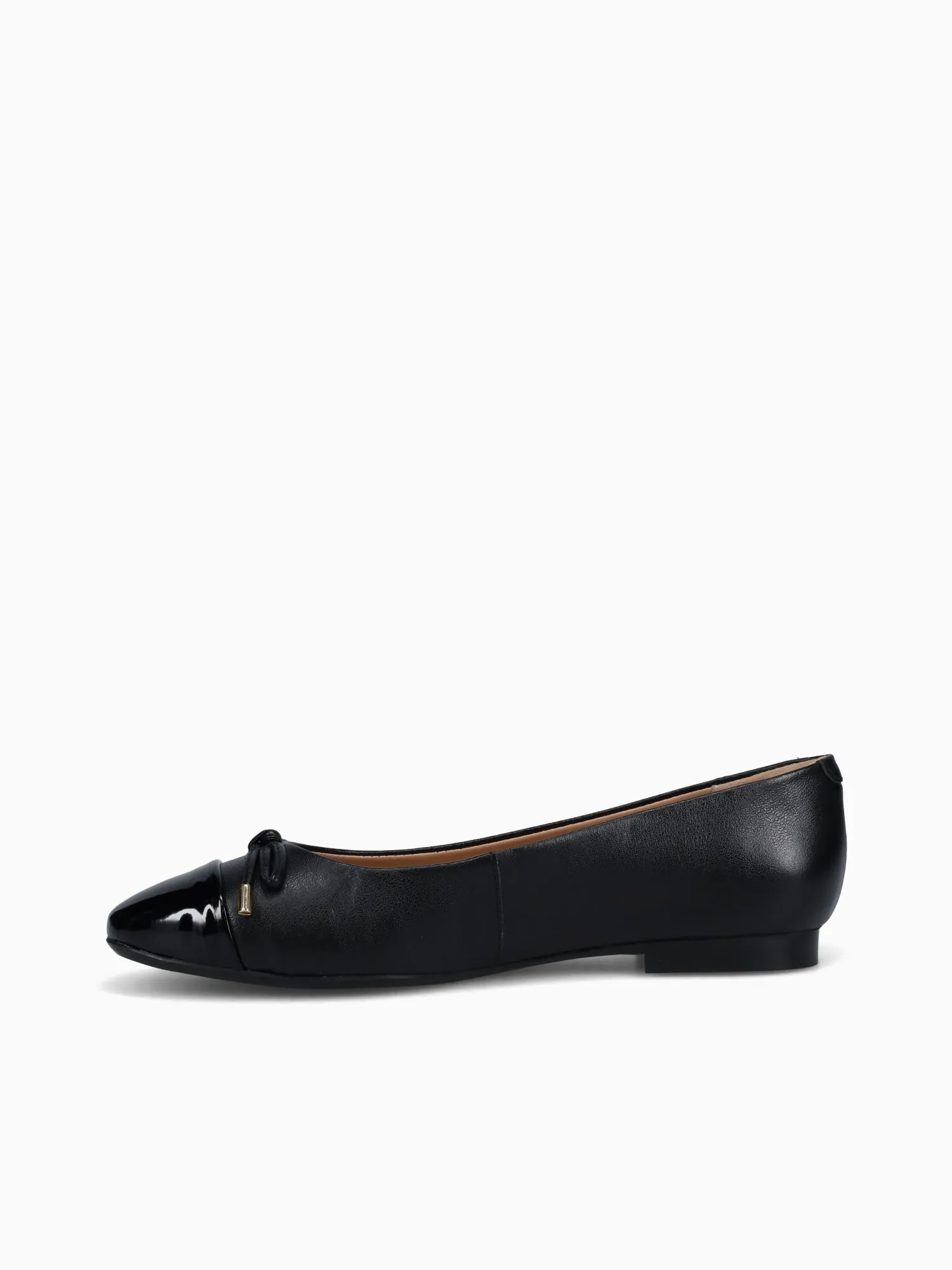 Livia Black Leather Patent