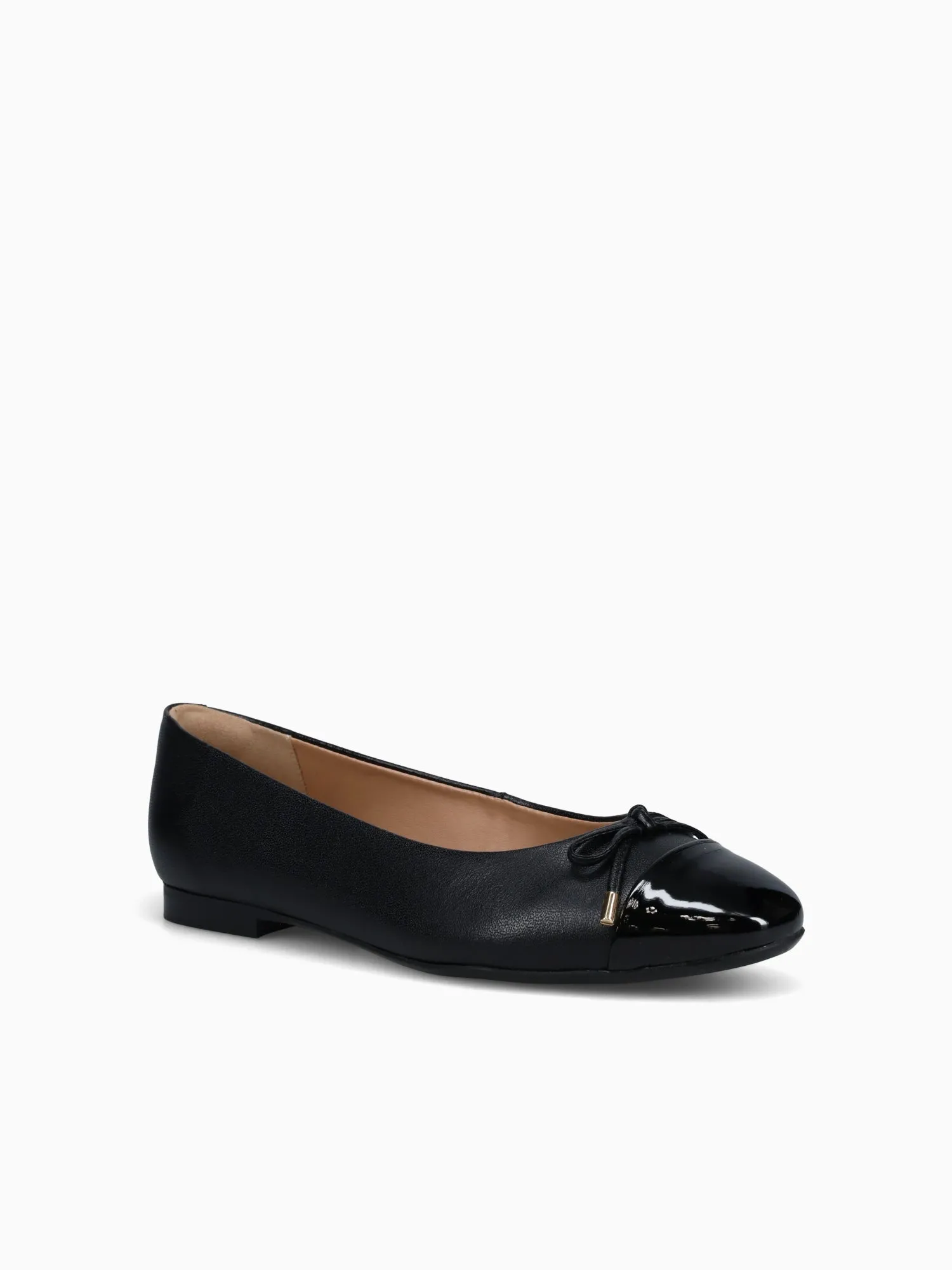 Livia Black Leather Patent