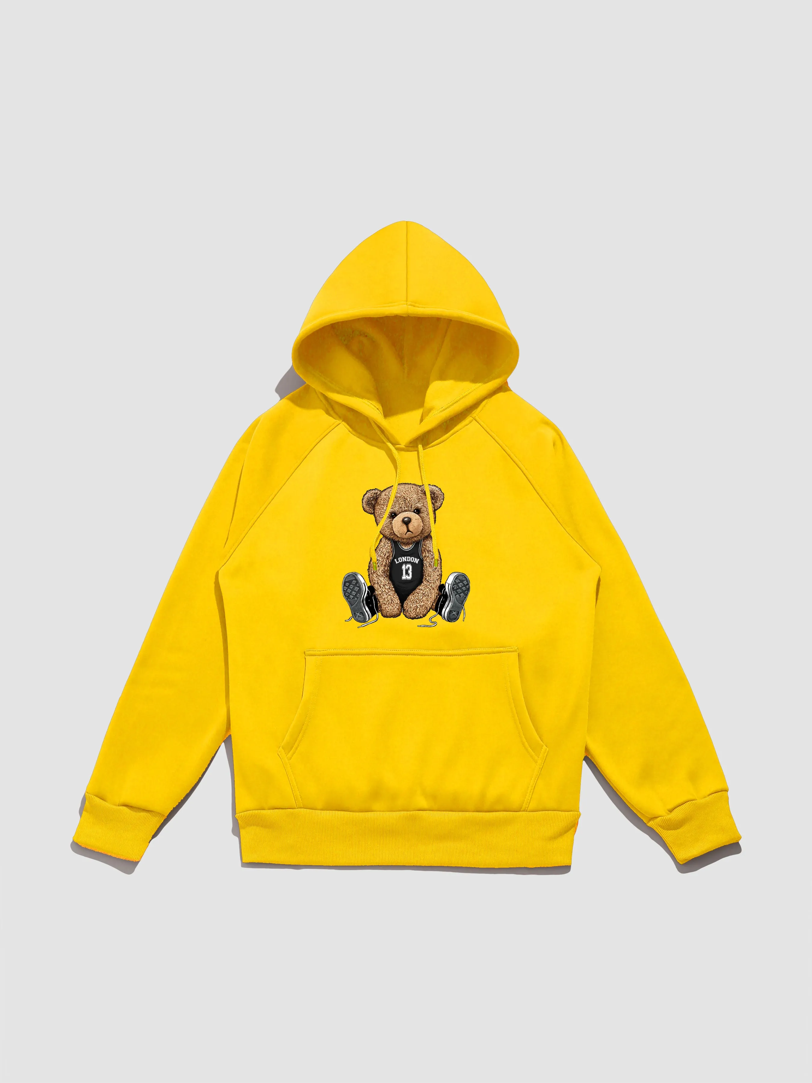 London Bear Print Hoodie