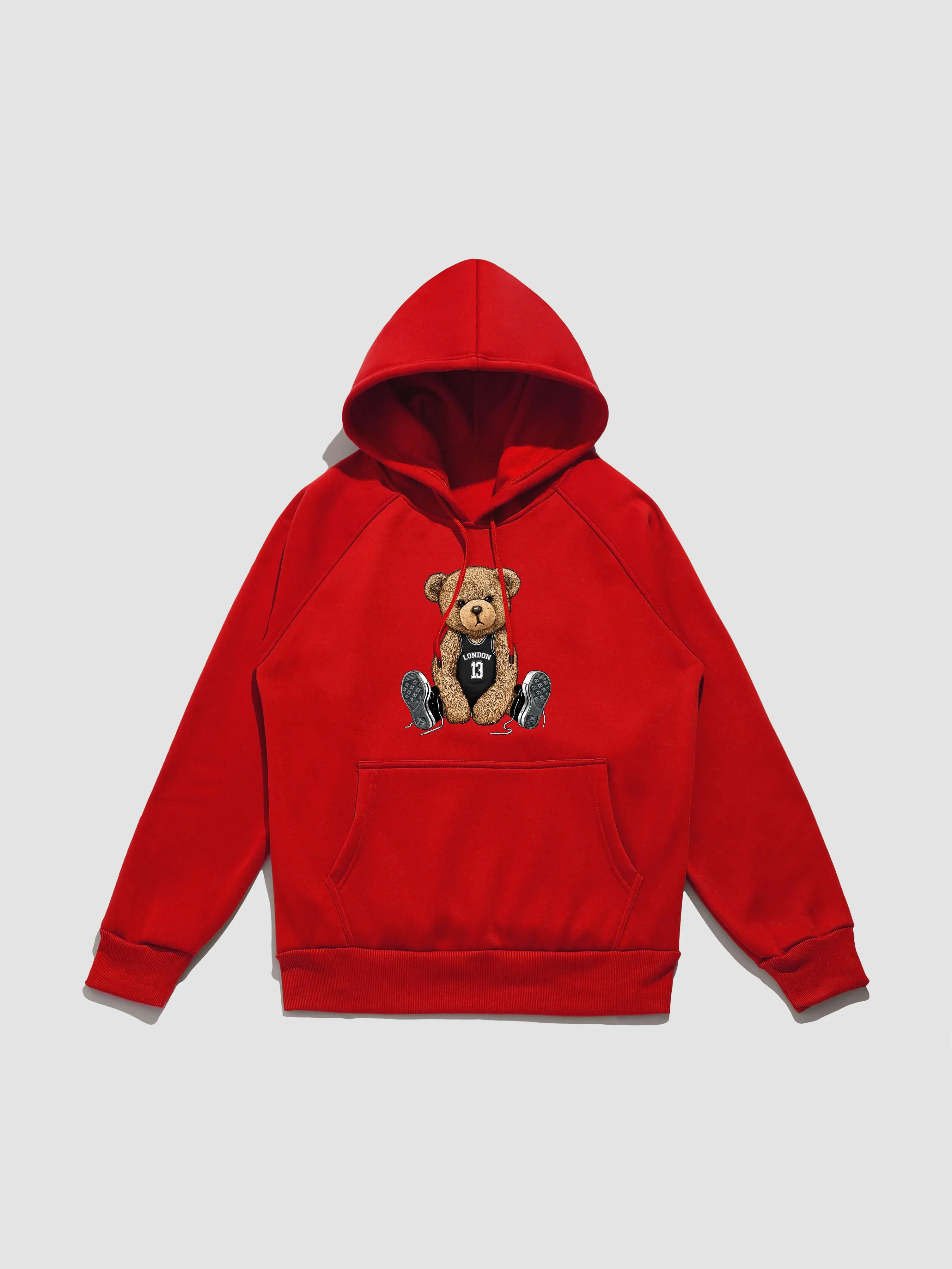 London Bear Print Hoodie