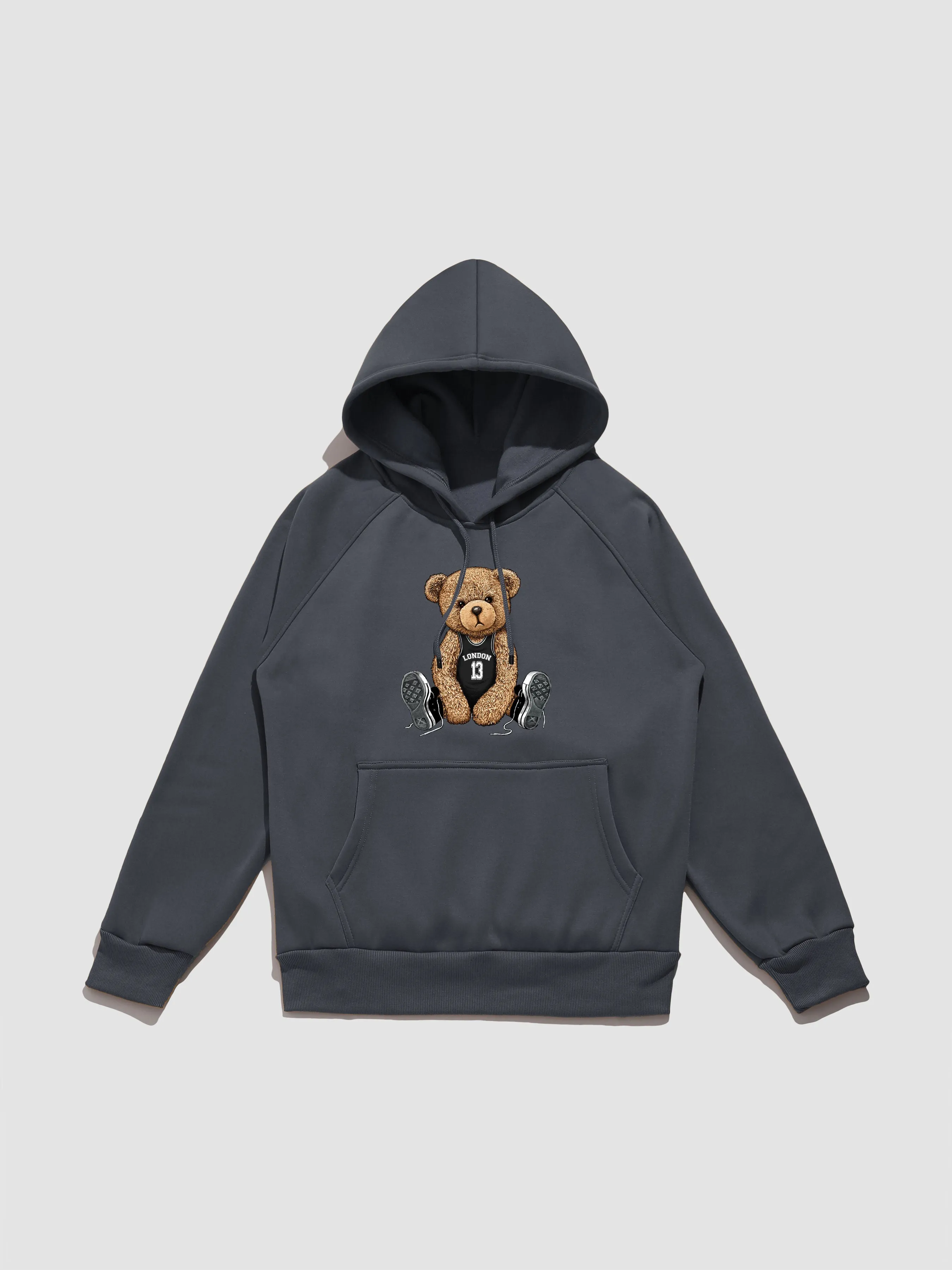 London Bear Print Hoodie