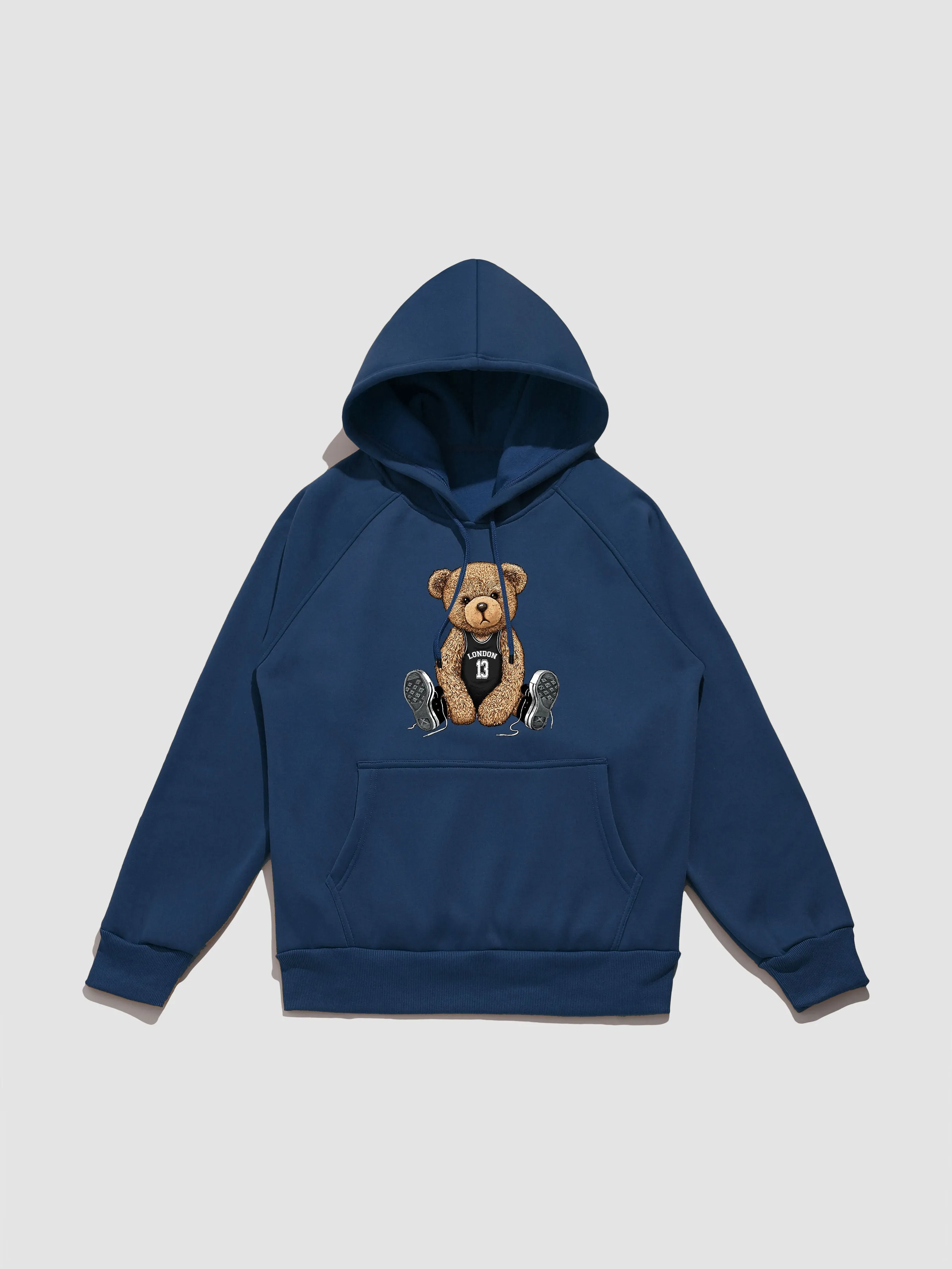 London Bear Print Hoodie