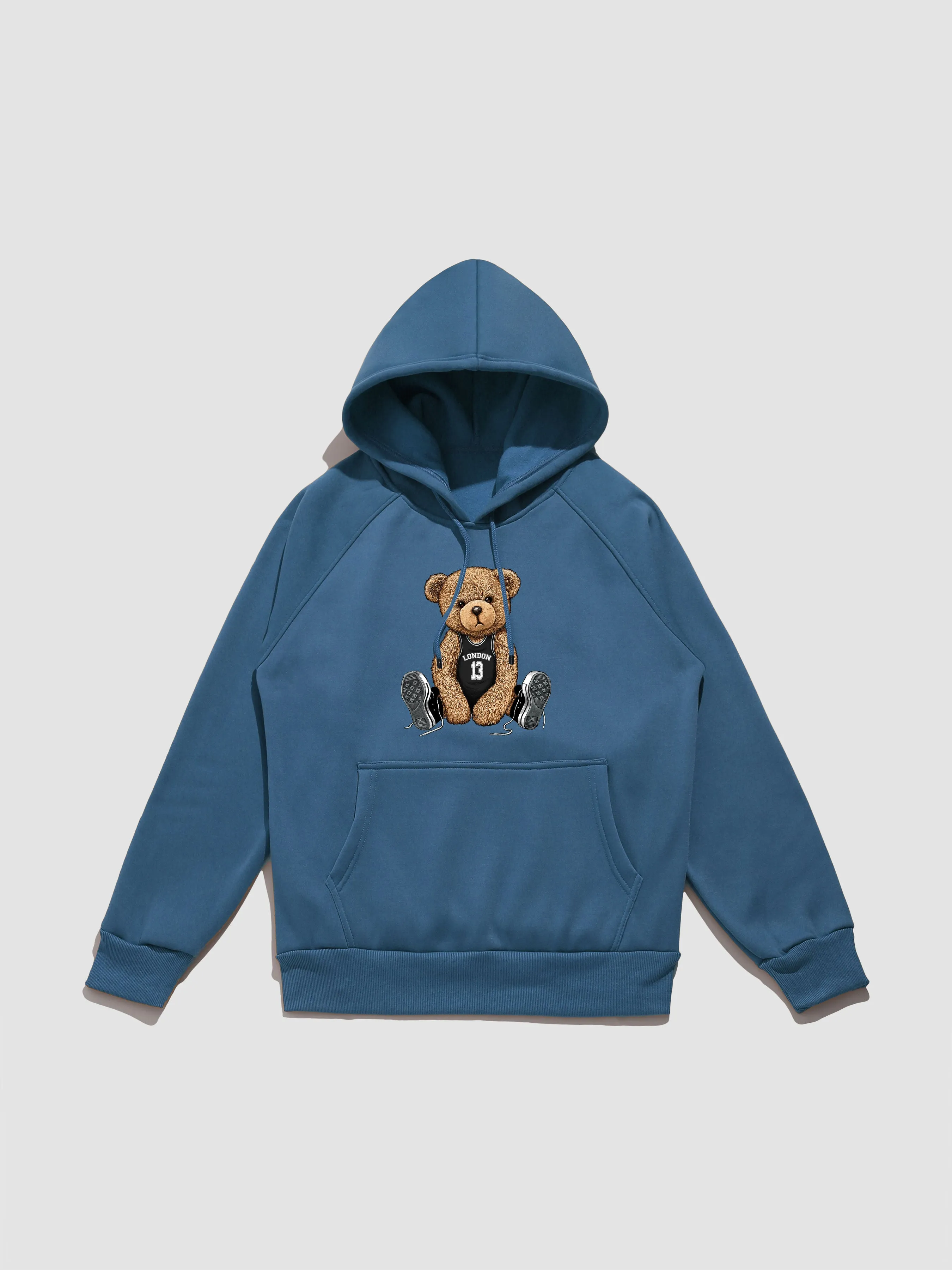 London Bear Print Hoodie