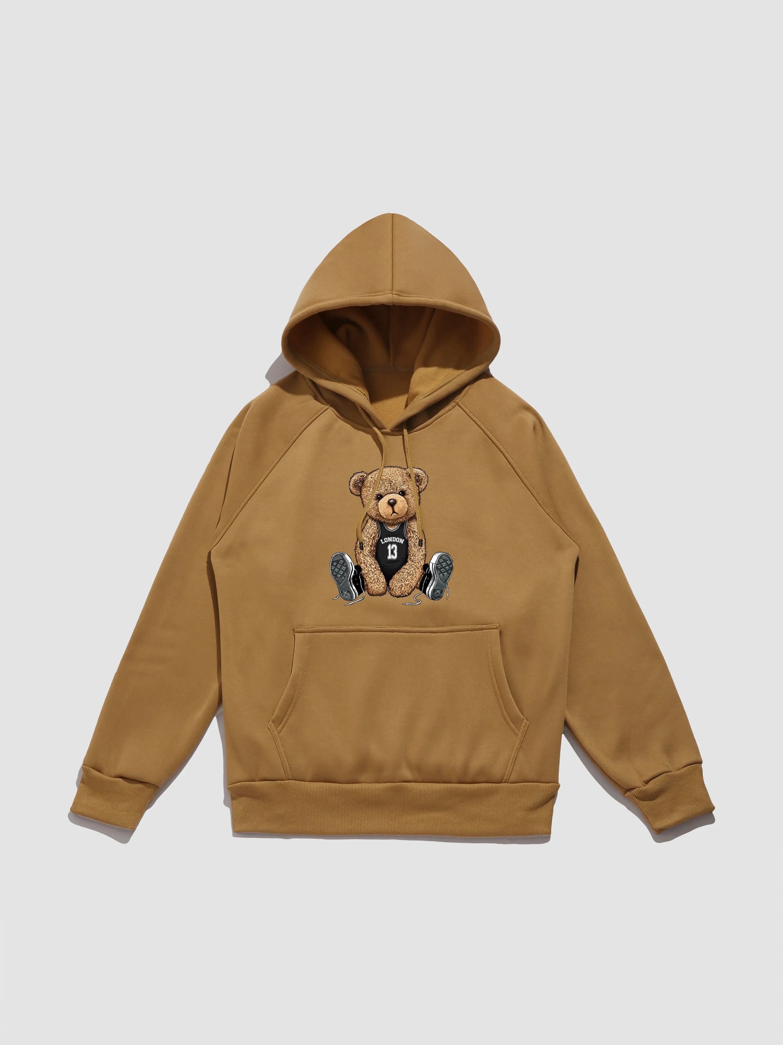 London Bear Print Hoodie