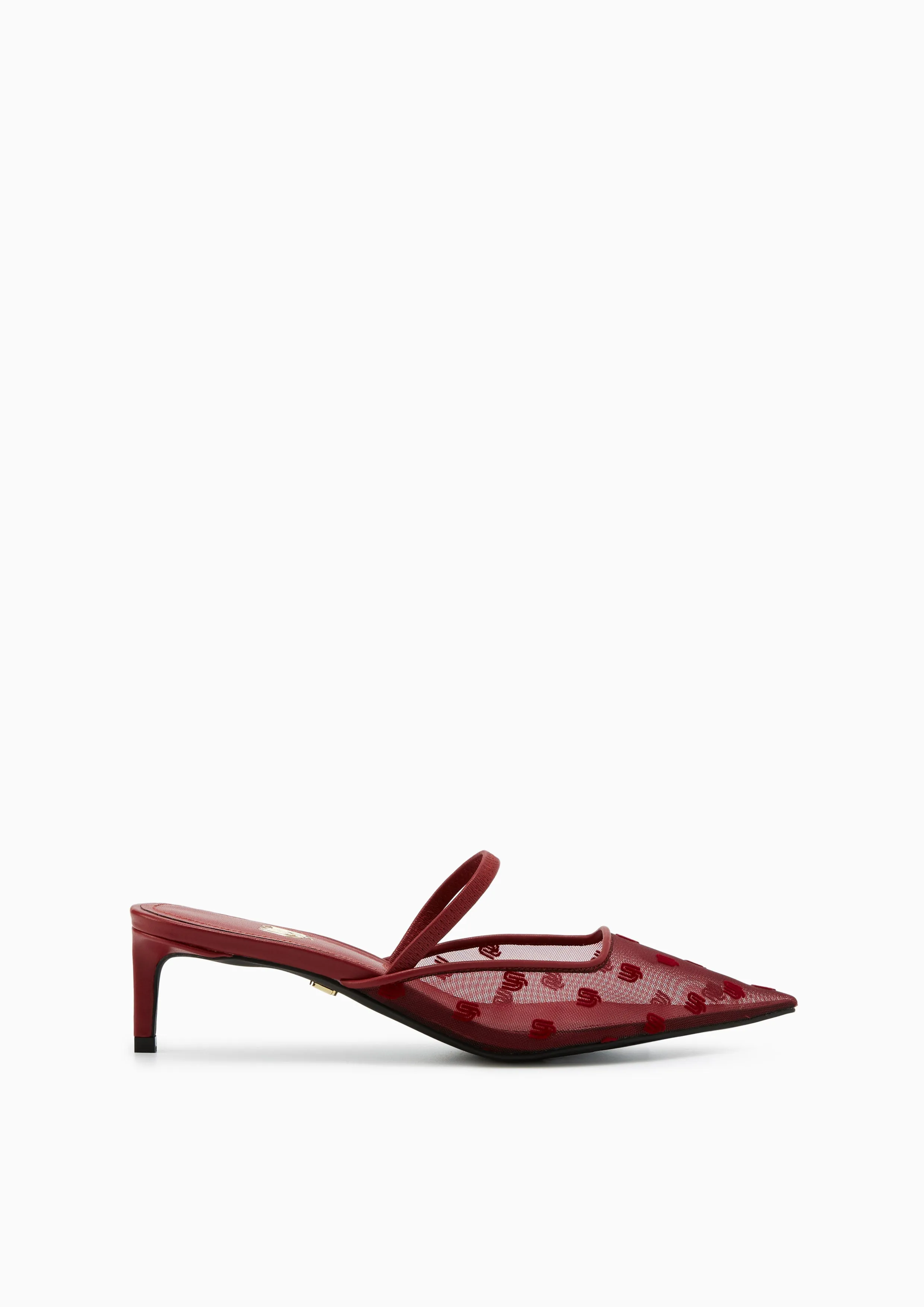 Lyn Infinite Cast Heels - Dark Red