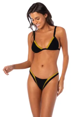 Maaji Midnight Ash Rewind Fixed Triangle Bikini Top