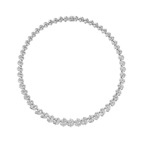 Multi Shape Diamond Necklace, 30 CT