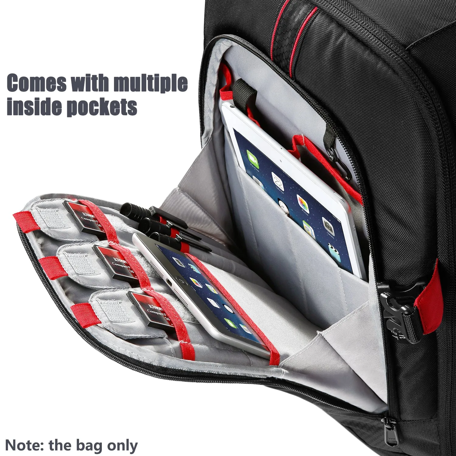 NEEWER 19.7"x13"x9.84" 2-in-1 Trolley Backpack