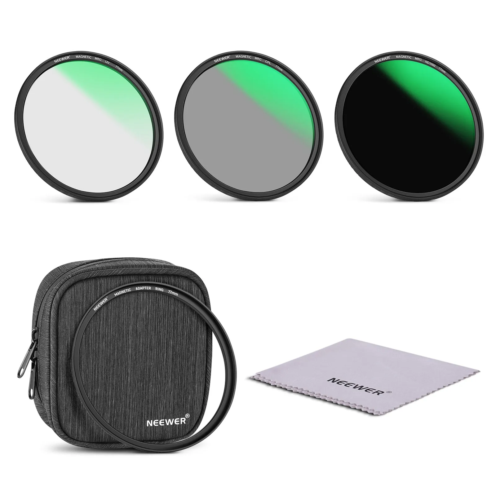 NEEWER  4-in-1 Magnetic Lens Filter Kit