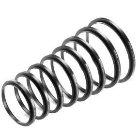 NEEWER 8 Pieces Anodized Aluminum Step-up Adapter Ring Set