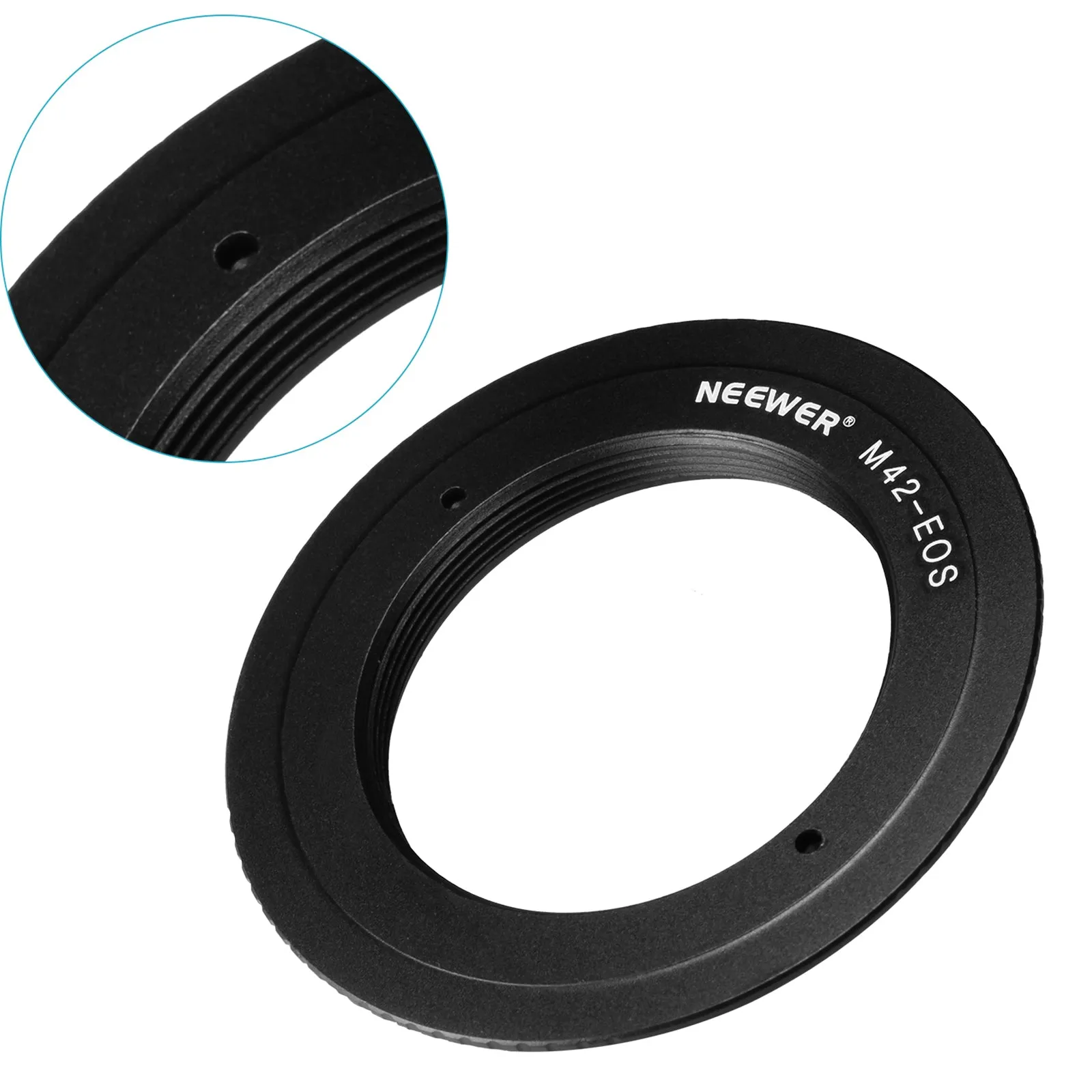 NEEWER Aluminum Alloy Lens Mount Adapter- Black