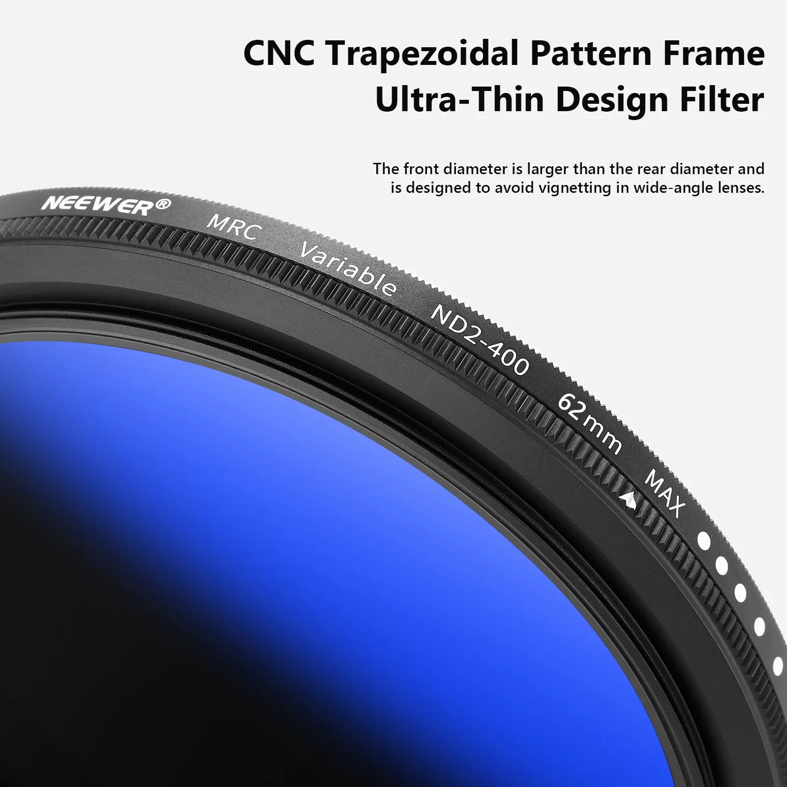 NEEWER MRC Variable ND2-ND400 Lens Filter