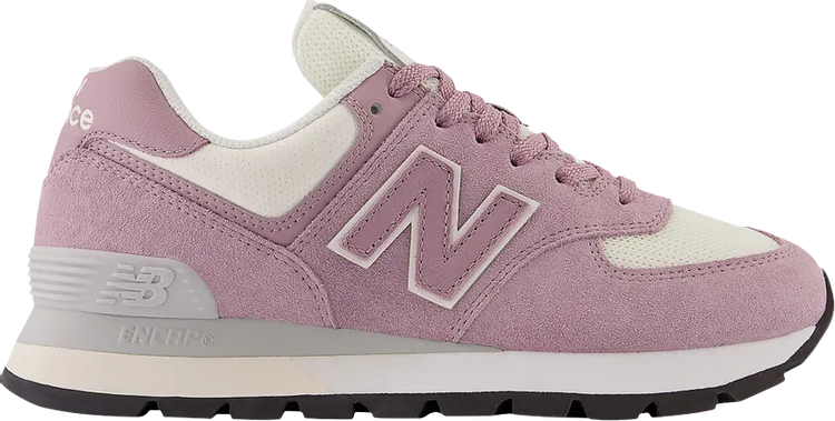 New Balance Wmns 574 Rugged 'Pink' Sneakers, Pink