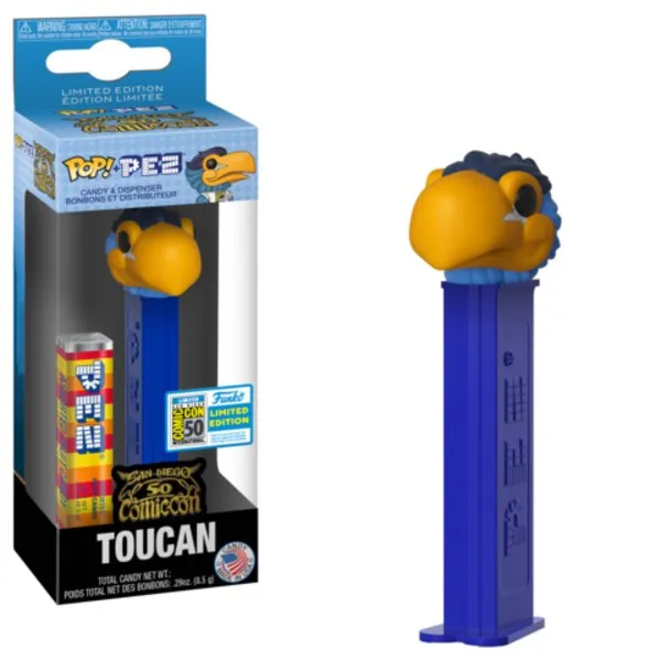 OFERTA FUNKO POP Toucan PEZ dispensador de pastillas SDCC 2019 (Comic Con exclusive)