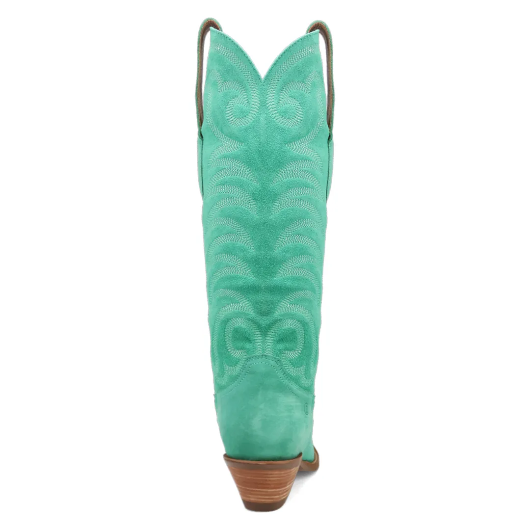 Online Exclusive | Dingo | Movin' On Leather Boots in Green **PREORDER