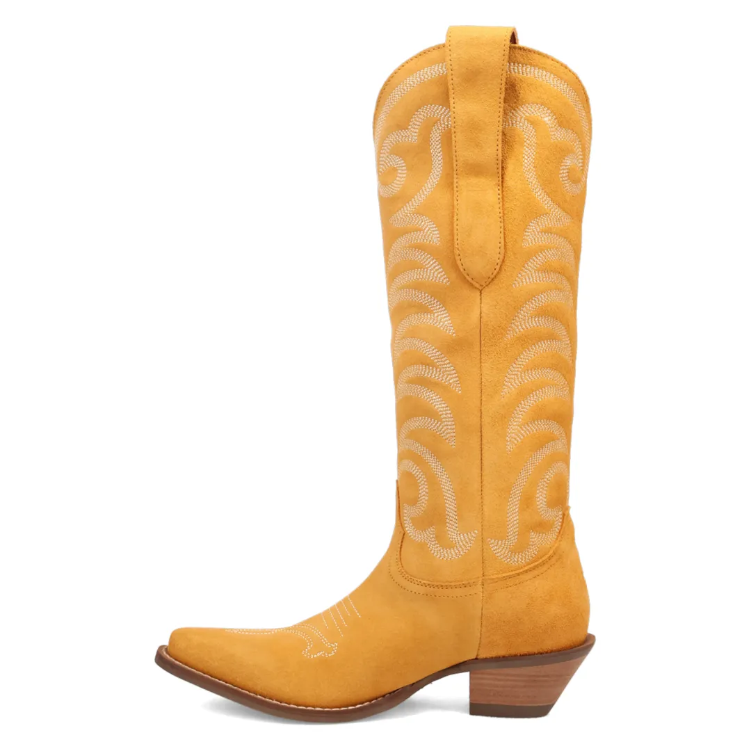 Online Exclusive | Dingo | Movin' On Leather Boots in Yellow **PREORDER