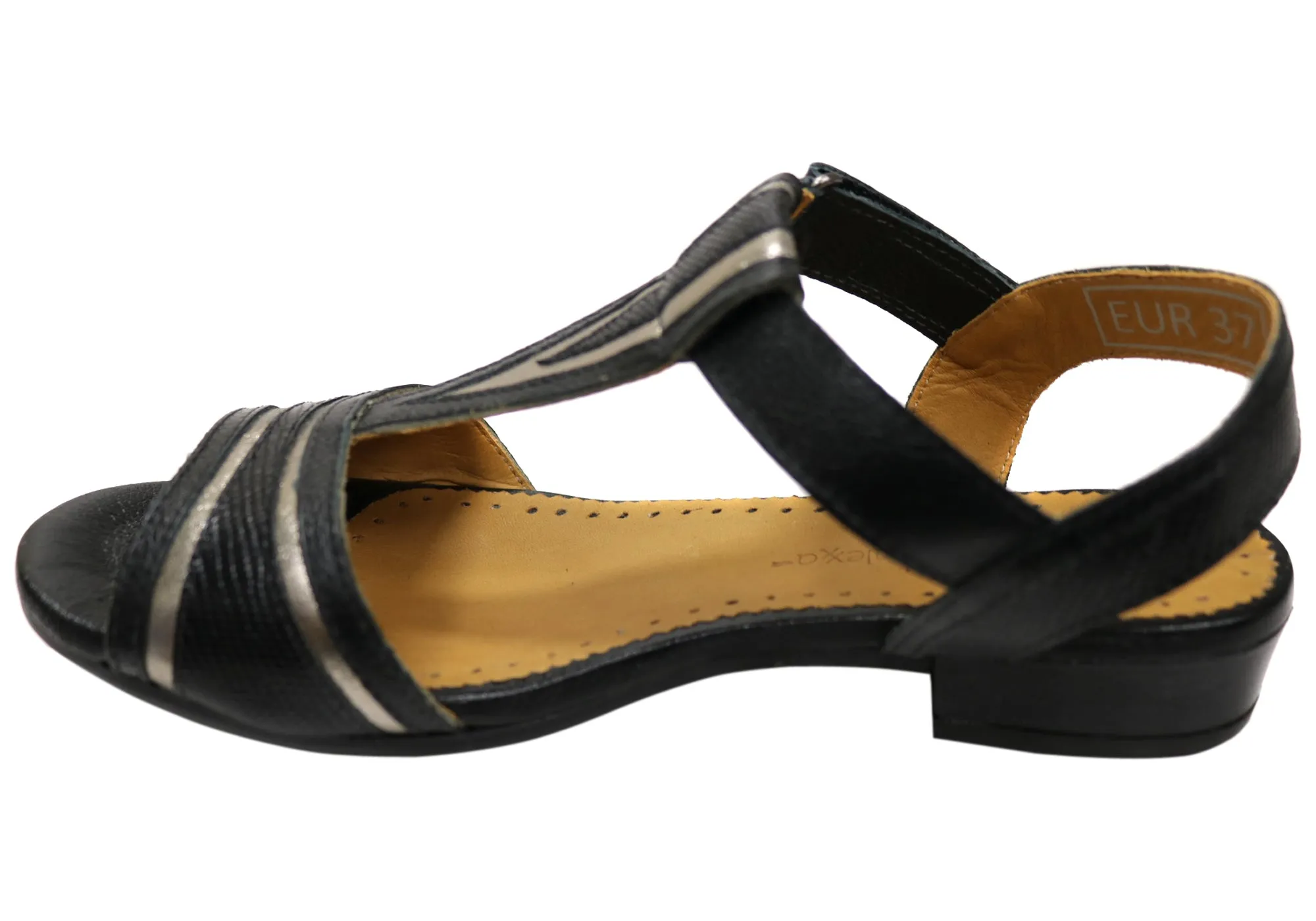 Opananken Tegan Womens Comfortable Brazilian Leather Sandals