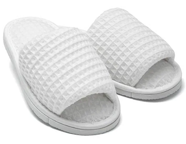 Open Toe Waffle Kids Slipper