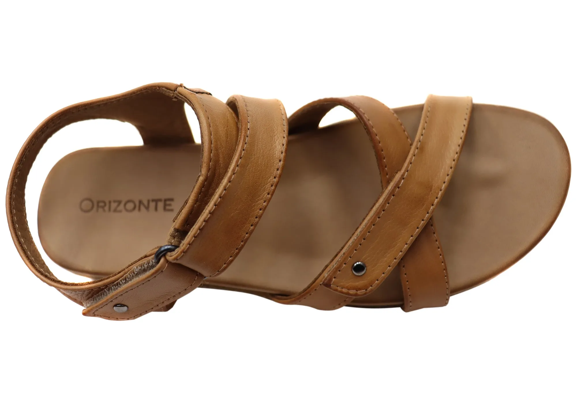 Orizonte Orbost Womens Comfortable European Leather Sandals