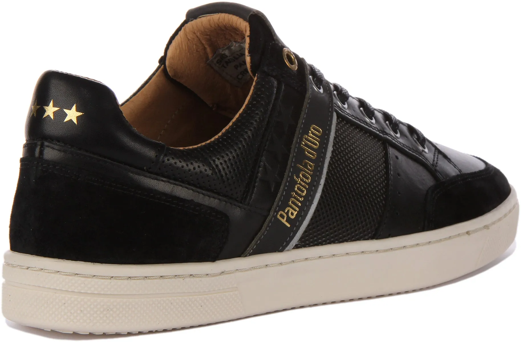 Pantofola D'Oro Vicenza Uomo Low In Black Gold For Men