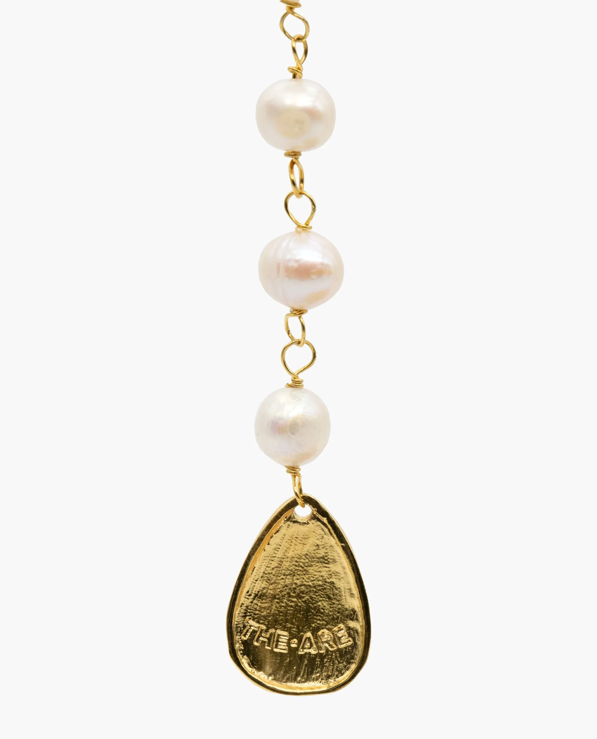 PENDIENTES DREAM PEARLS · BAÑO ORO