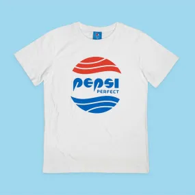 Pepsi Perfect Summer White T-Shirt -  UK 2XL / US XL