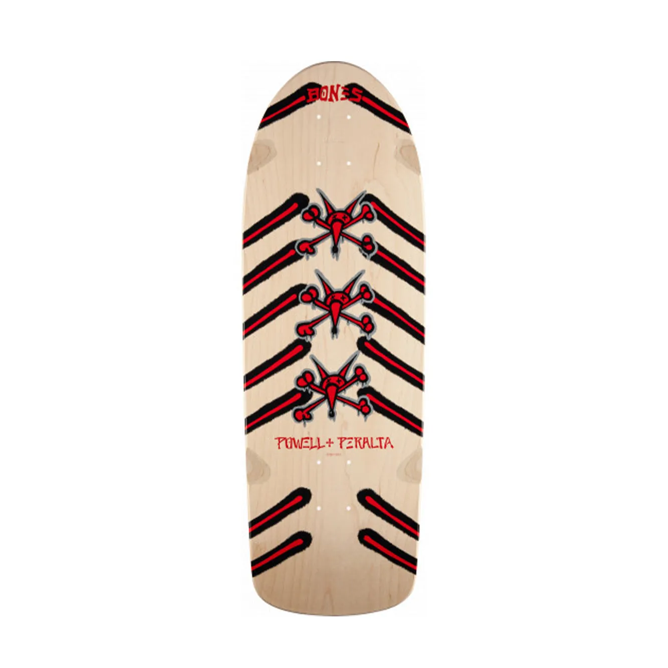 POWELL PERALTA RAT BONES SKATEBOARD BLEM DECK NATURAL - 10 X 30