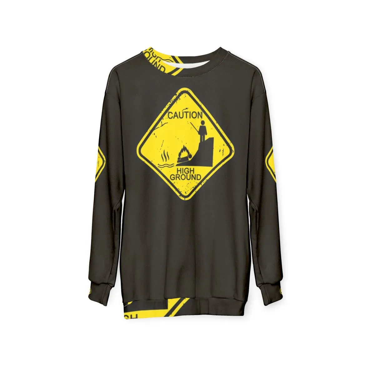 "Caution High Ground" Prequel Memes Sweatshirt