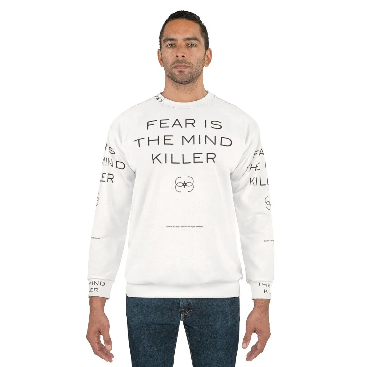 "Fear Is The Mind Killer" Dune Inspired Sweatshirt