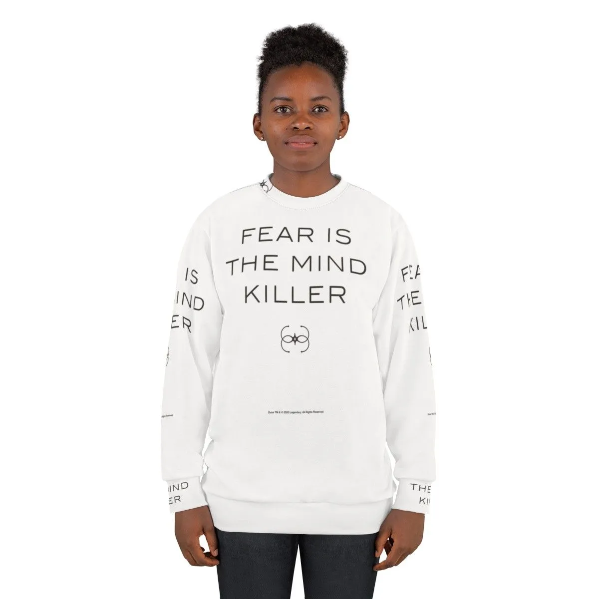 "Fear Is The Mind Killer" Dune Inspired Sweatshirt