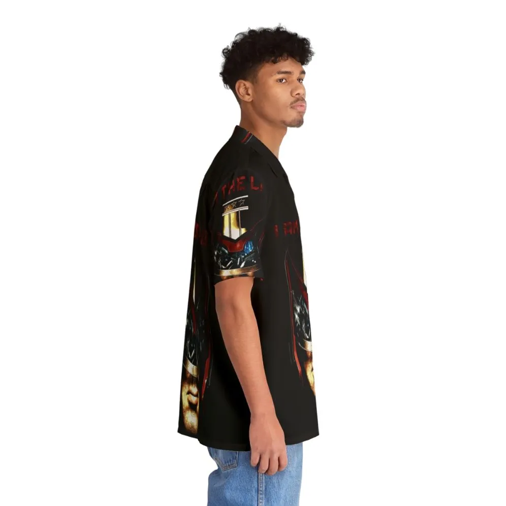 "I Am The Law" Futuristic Hawaiian Shirt