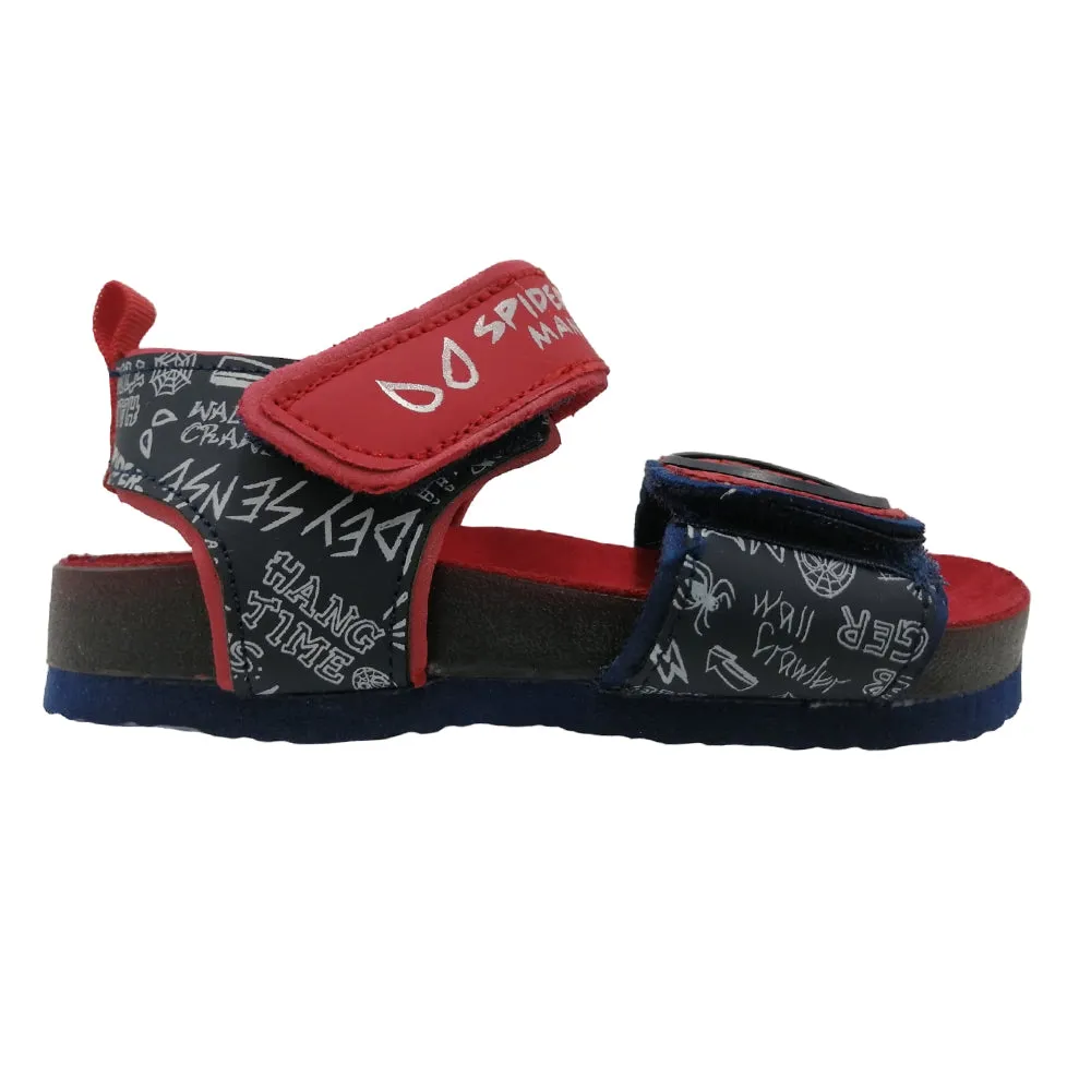 Sandalias Casuales con Velcro de Spider Man para Niños Licencias 17725