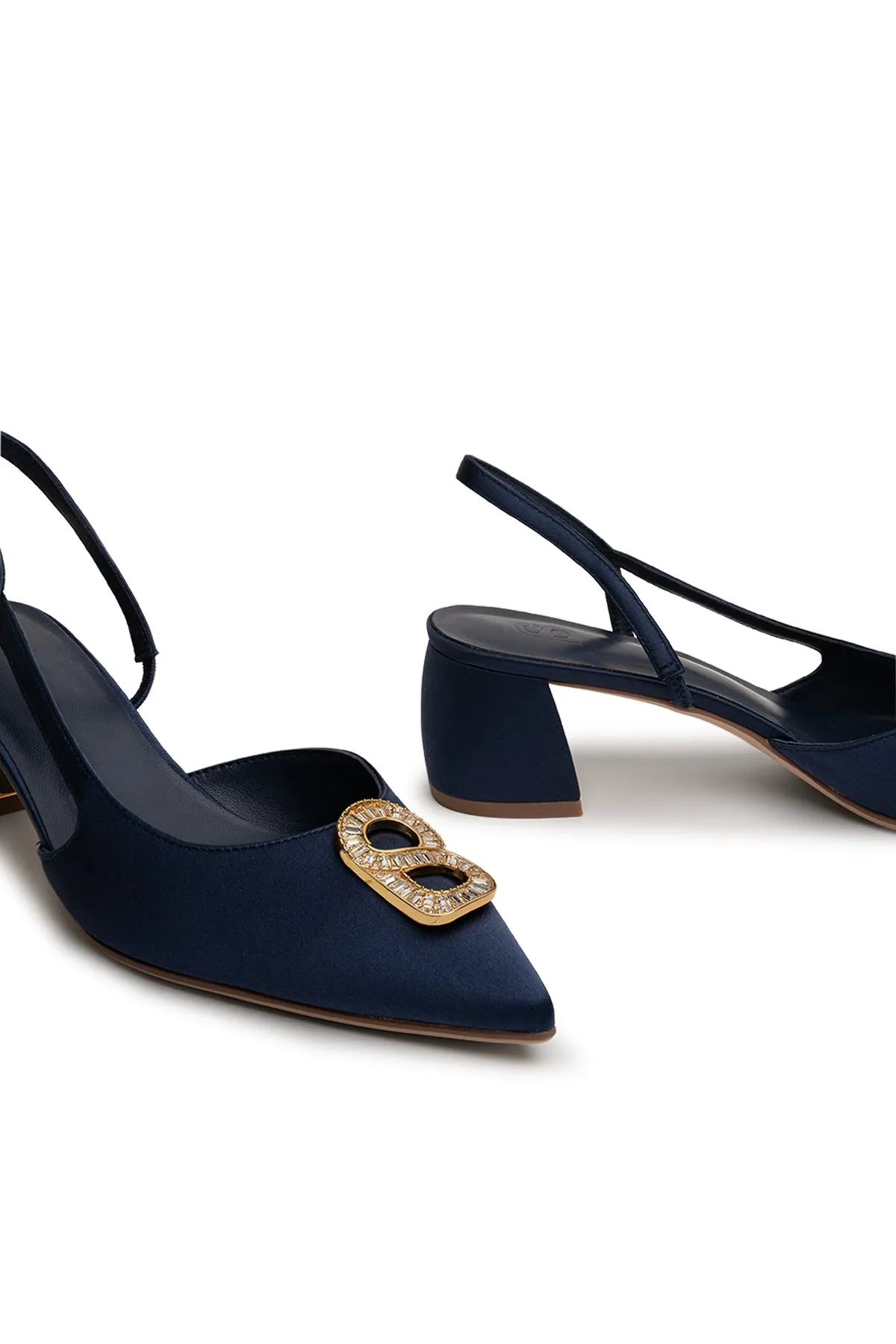 Sarah Shoes - Navy