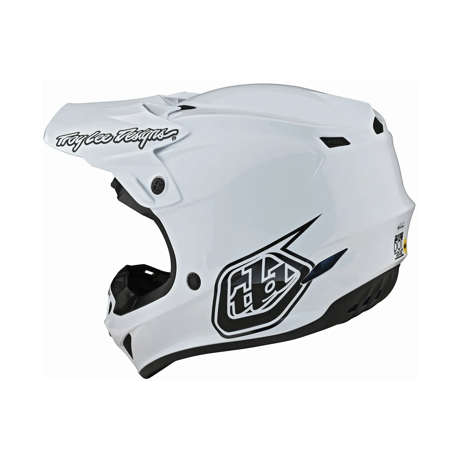 SE4 Polyacrylite Helmet Mono White