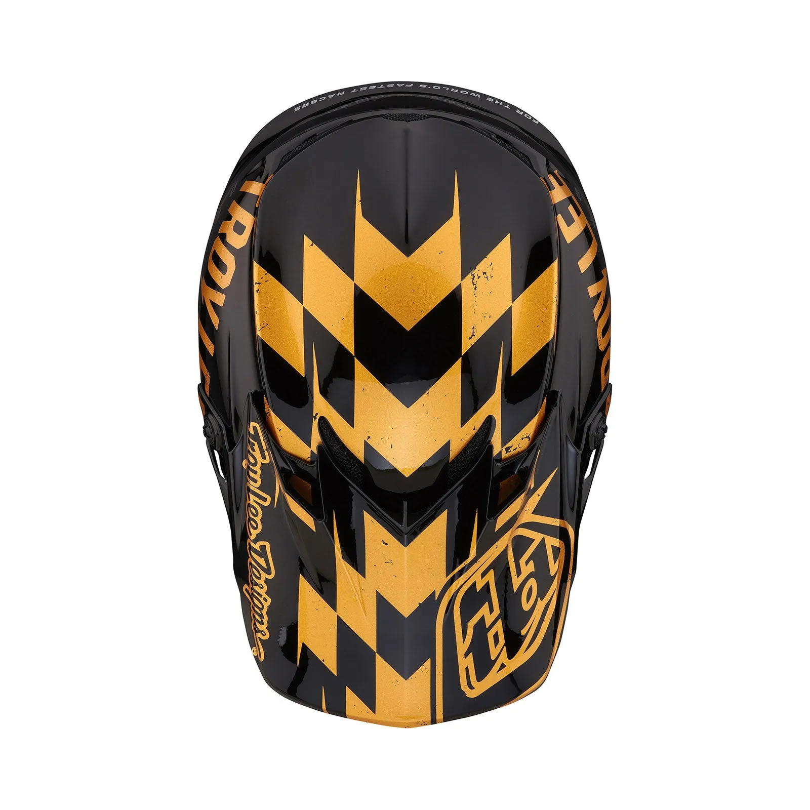 SE4 Polyacrylite Helmet Race Shop Black / Gold