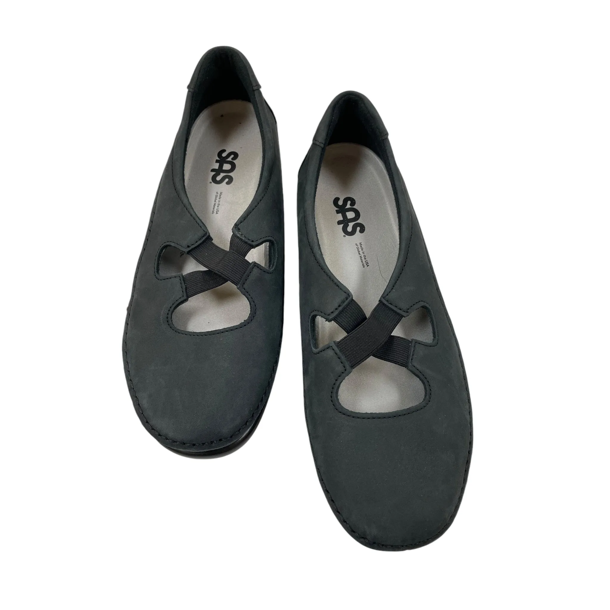 Shoes Flats By Sas In Grey, Size:7.5